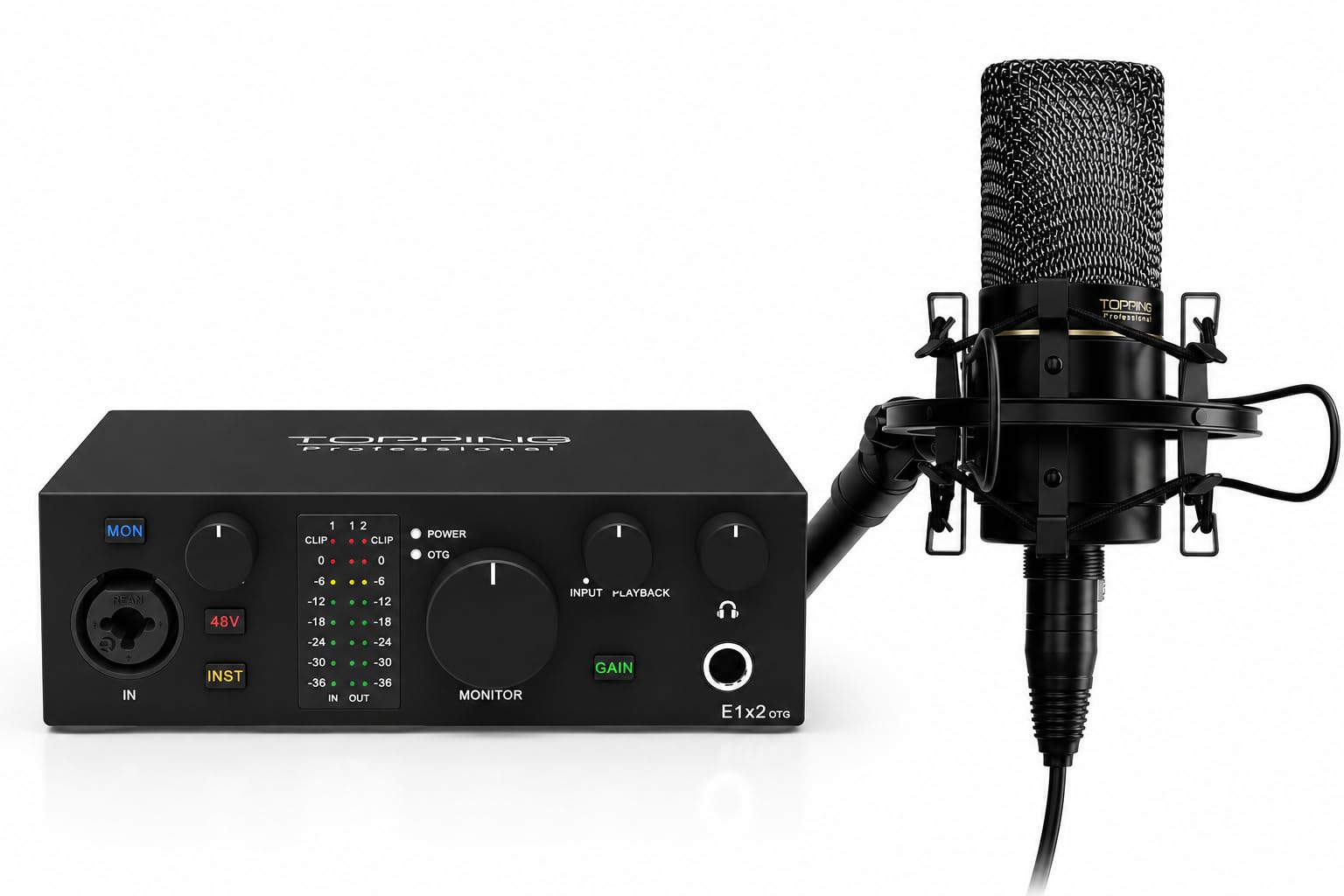 Amazon.co.jp: TOPPING Professional E1X2 OTG 1in / 2out オーディオ